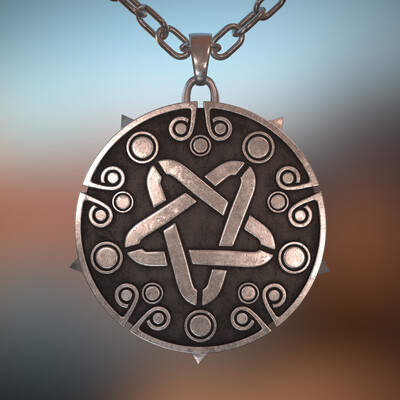Yennefer medallion