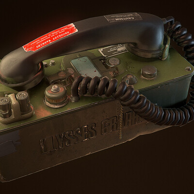 Old Telephone Set