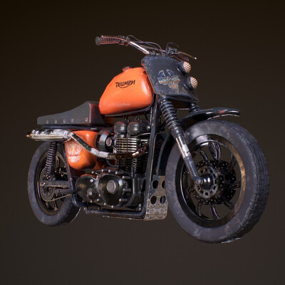 Cafe racer custom Triumph