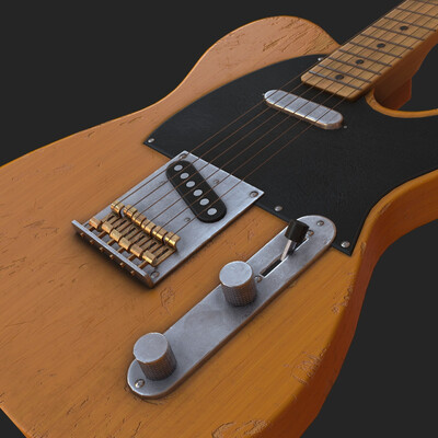 Fender Telecaster "Flenser Edition" - My Graduation Work for XYZ School