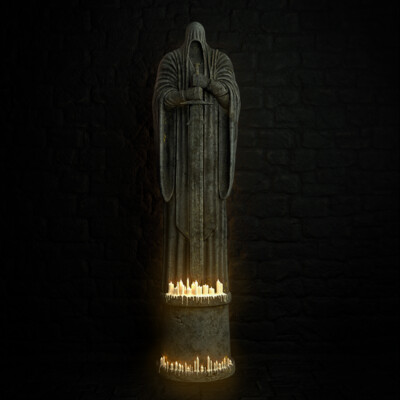 Dungeon guard statue