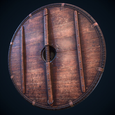 Viking Assets Part07 "Shield" Real-time