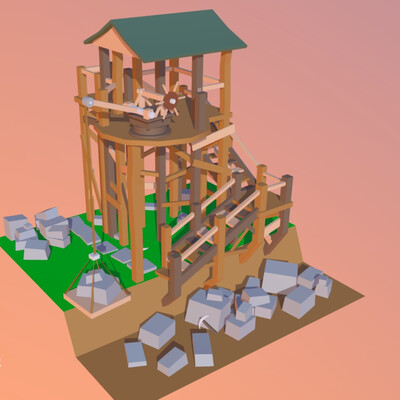 Quary LowPoly