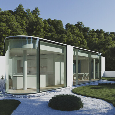 Lake lugano house