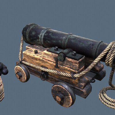 Pirate cannon