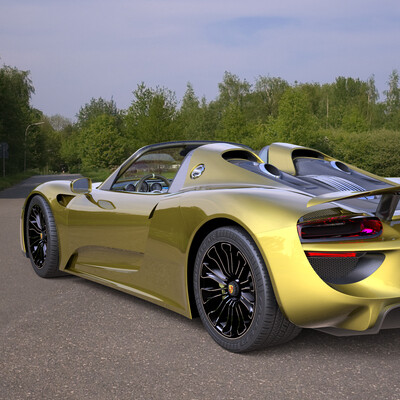 Porsche 918 Spyder 2015