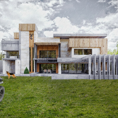 Exterior Architecture ; personal project