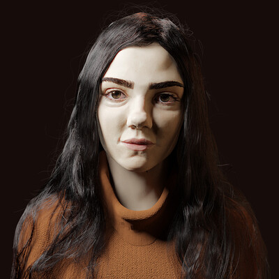 Первая и незаконченная работа в blender 2.8
