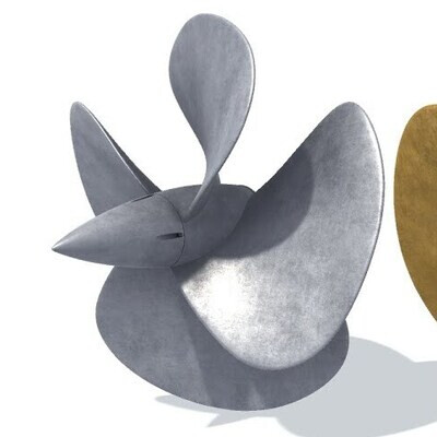 3D model Ship screw D4