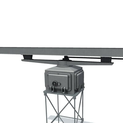 3D model Antenna of radar station A
