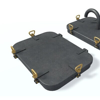 3D model Deck hatch D