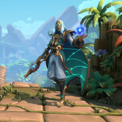 Анимация Jenos. Paladins Online