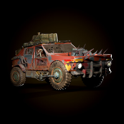 post apocalyptic car