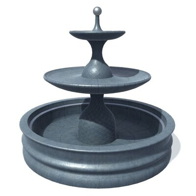 3D model Fountain 1