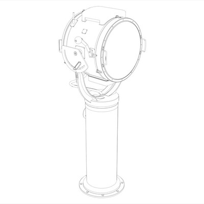 Searchlight MSPL 45 drawings