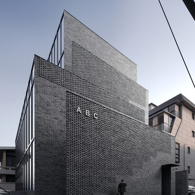 ArchViz WISE ARCHITECTURE ABC BUILDING