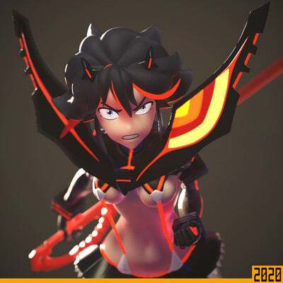 ФанАрт аниме Kill la Kill