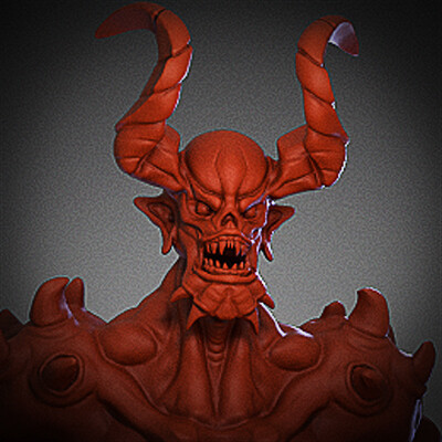 Horn Demon HightPoly