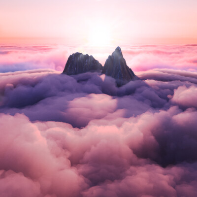Strawberry clouds