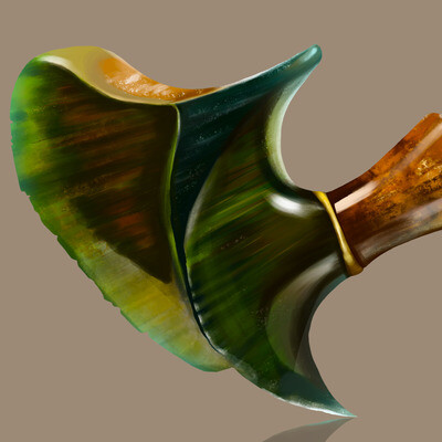 Tobacco pipe.