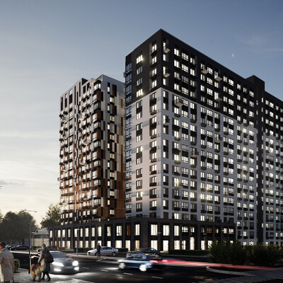 Apartment house in Izevsk