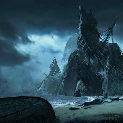 Cemetry of ships