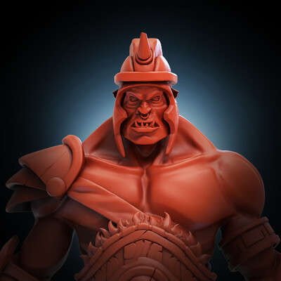 Orc Warrior HightPoly