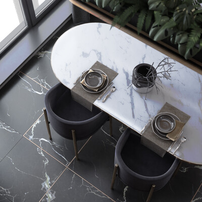 Marble&Black