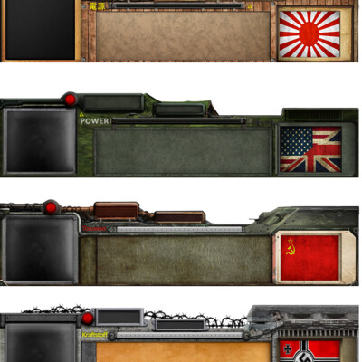 UI от нереализованной игры