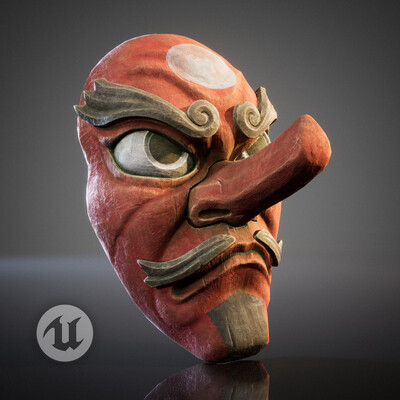 Маска Tengu