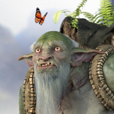 Весенний тролль