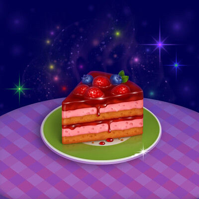 Strawberry cake