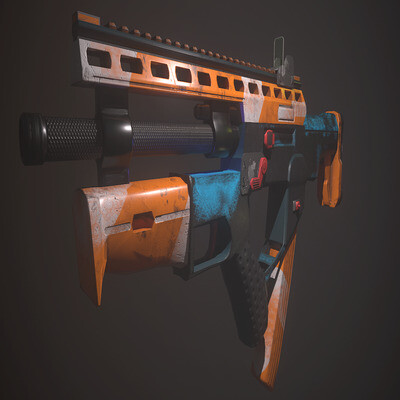 Sci-Fi SMG "PDW-T-800"