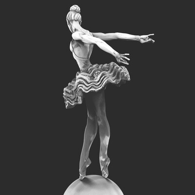 ZBrush Speed Sculpt Ballerina