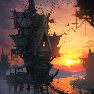 Water village