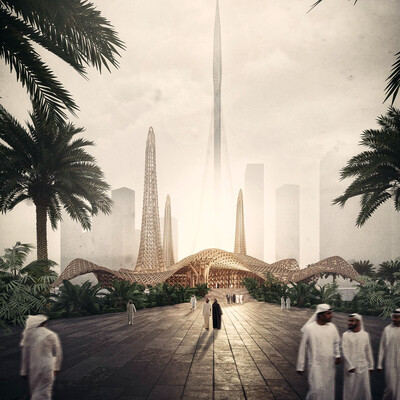 Dubai Icnoic Mosque