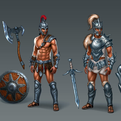 Character for the game