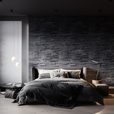 Dark interior