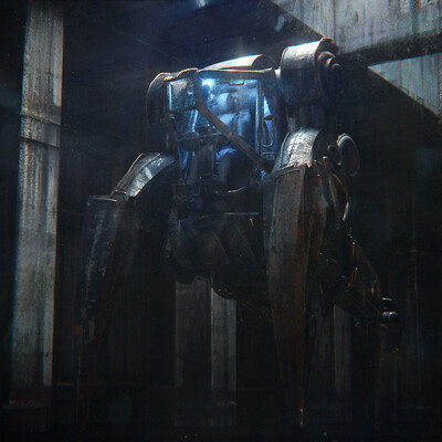 Быстрый VR Скетч - Mechanoid 001