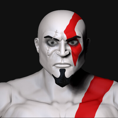 Кратос из God Of War 3