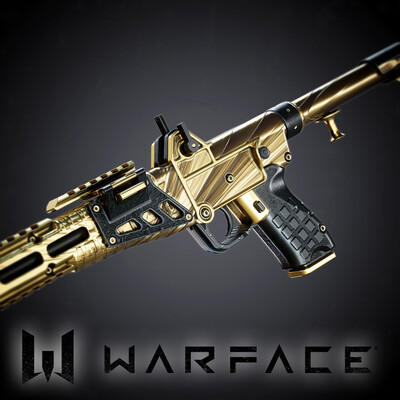 Kel-Tec SUB2000 Gold Version for "Warface" game
