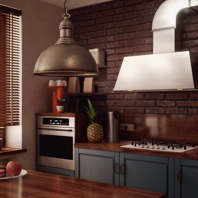 Unreal Living Room (Unreal Engine 4)