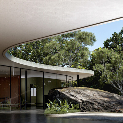 Oscar Niemeyer. Casa das Canoas