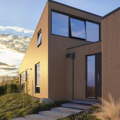 Suburban family home in New Zealand.