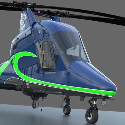 Kaman K-max Helicopter