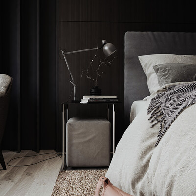 DARK BEDROOM