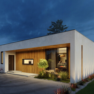 «Prefab» коттедж