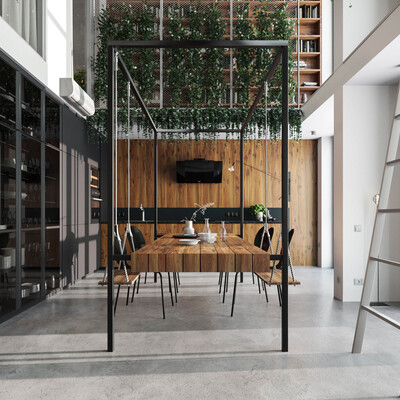 Two-level apartment