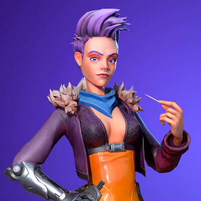 Stylized Character Girl