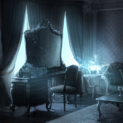 Interior Matte Painting.